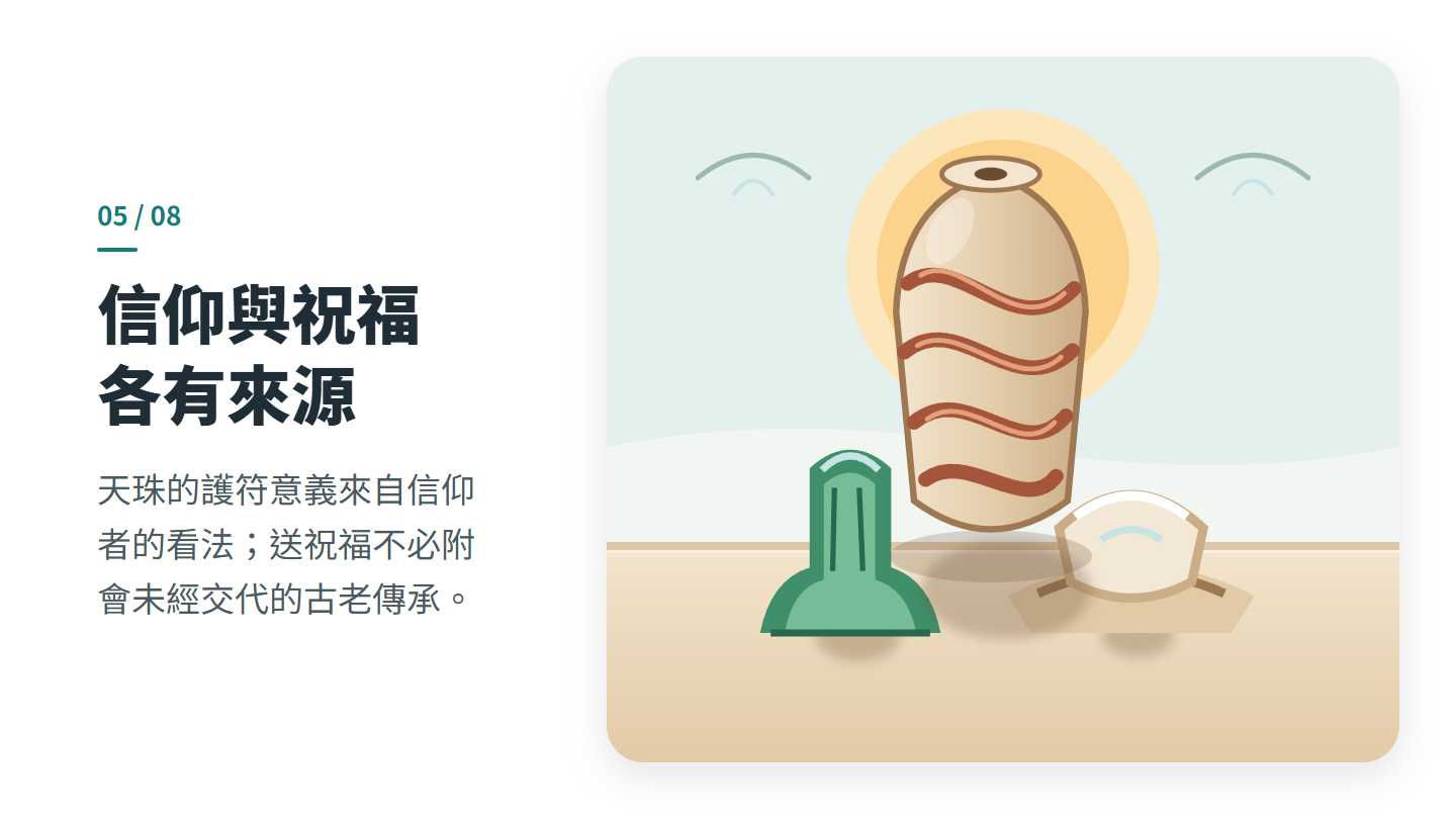 信仰與祝福 各有來源