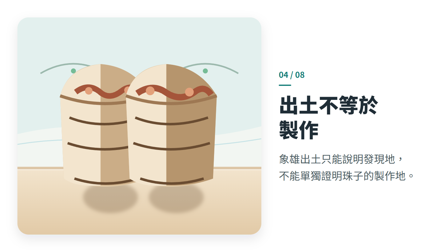 出土不等於 製作