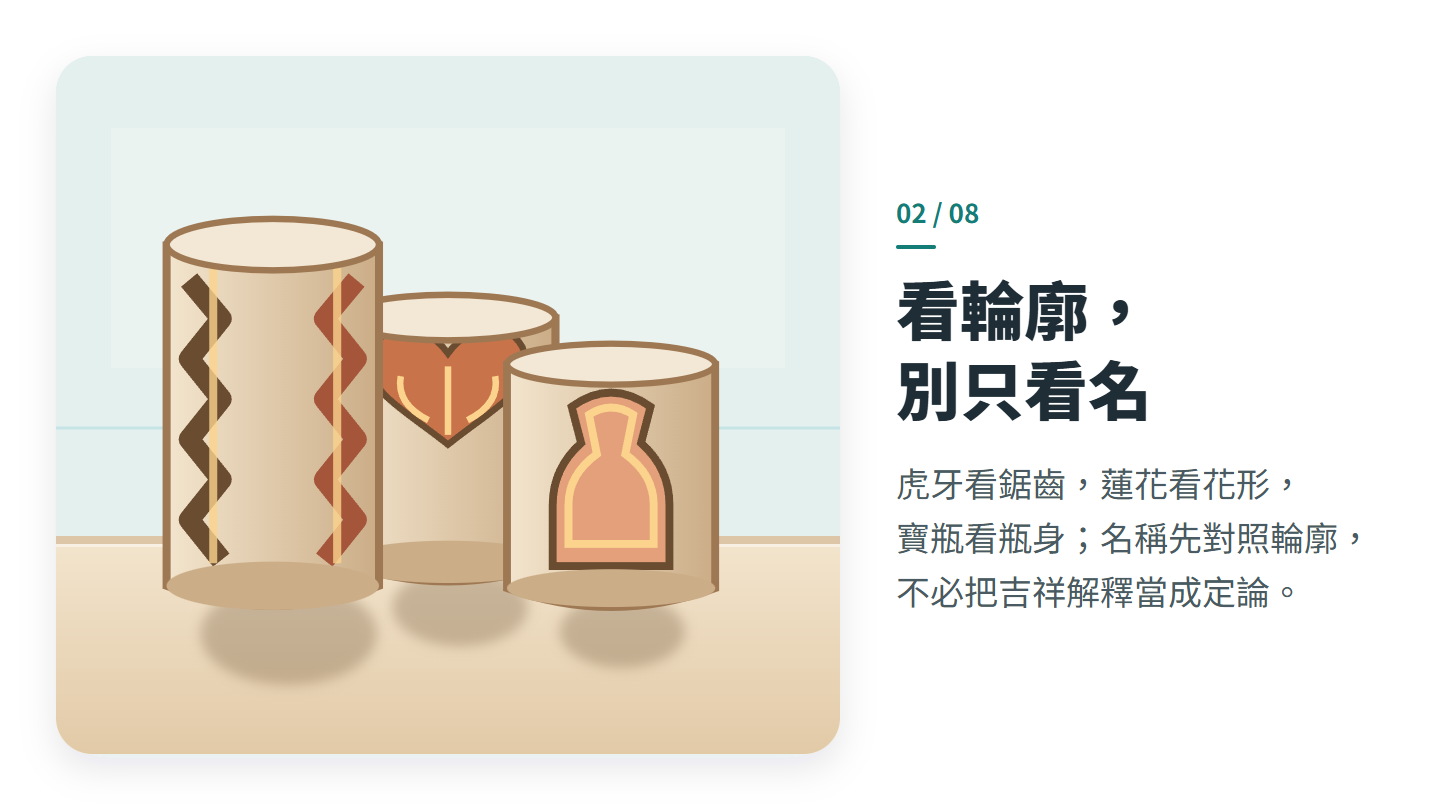 看輪廓， 別只看名