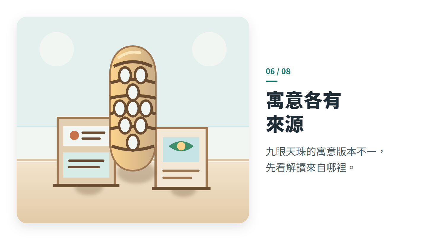 寓意各有 來源