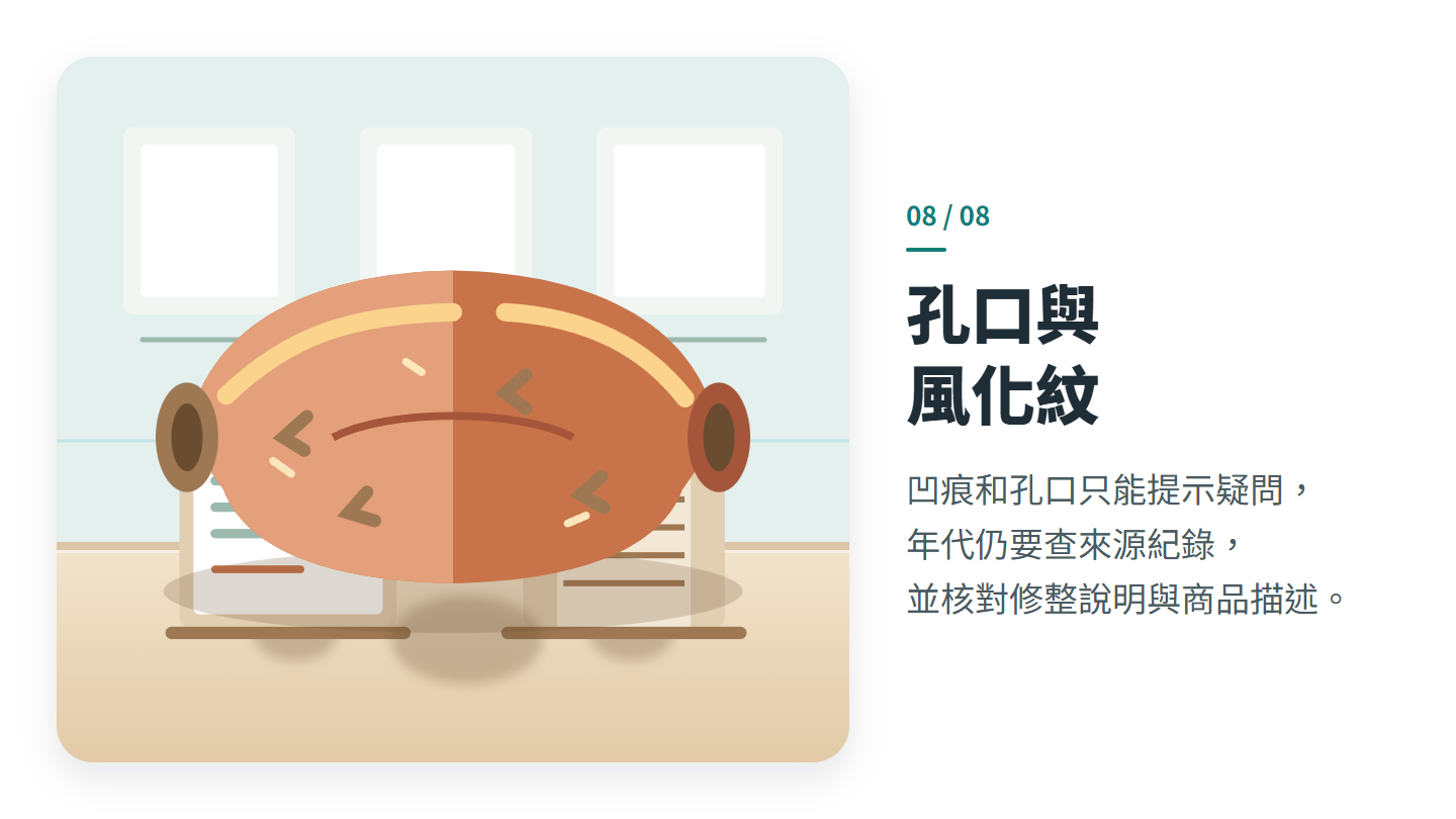 孔口與 風化紋
