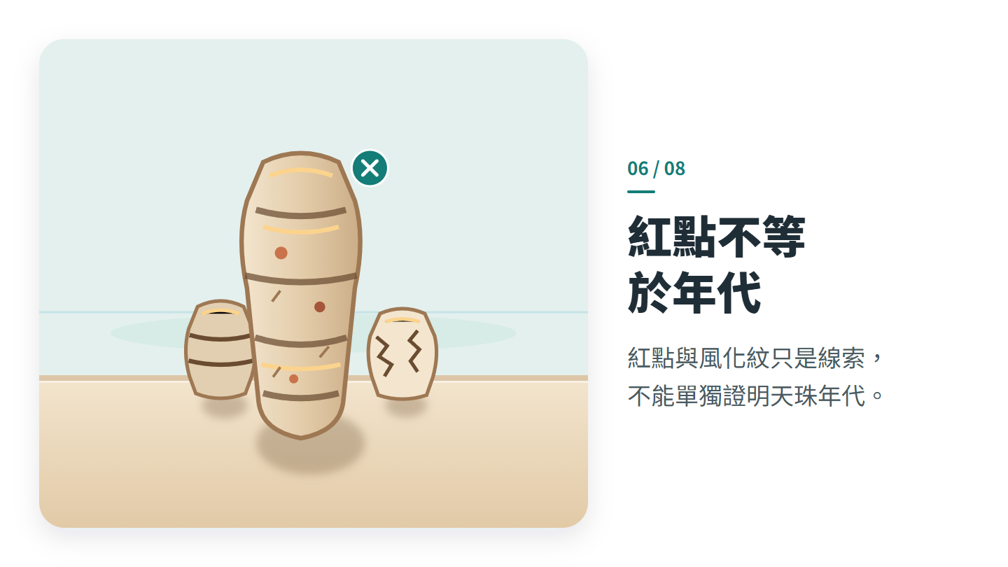 紅點不等 於年代